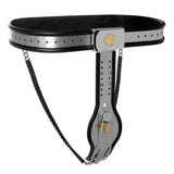 Locking Steel Female Chastity Belt - Small