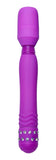 Precious Pleasure Gem Accented Wand Massager