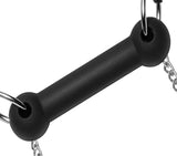 Equine Silicone Bit Gag with Nipple Clamps