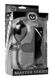 Silencer Inflatable Locking Silicone Penis Gag