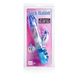 Waterproof Jack Rabbit Vibrator- Blue