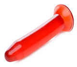 Smooth Tool Dildo - Red