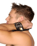 Strict Leather Wrist to Neck Restraint