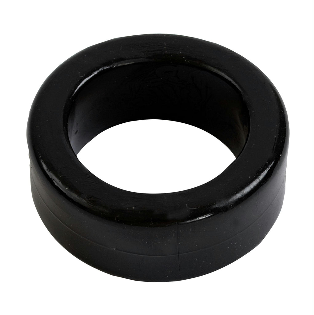 TitanMen Stretch-to-Fit Cock Ring- Black