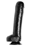 The Black Destroyer Huge 16.5 Inch Dildo