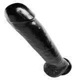 The Black Destroyer Huge 16.5 Inch Dildo