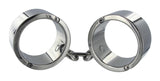 Chrome Wrist Shackles - MediumLarge