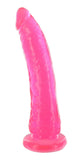 Lean Luke 7 Inch Hot Pink Dildo