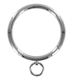 Ladies Rolled Steel Collar with Ring