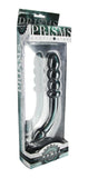 Hamsa Glass Dildo - Smoky Jade