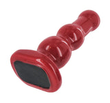 Scarlet Overload Beaded Anal Plug - Large