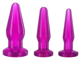 Fill-er-Up Butt Plug Kit - Purple