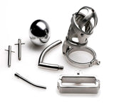 The Deluxe Extreme Chastity Cage with Accessories