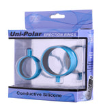 Zeus Uni-Polar Silicone Electrosex Cock Rings