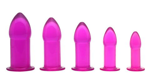 5 Piece Anal Trainer Set - Purple