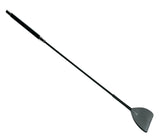 Shadow Grey Leather Riding Crop