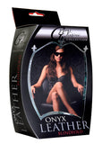 Onyx Leather Blindfold