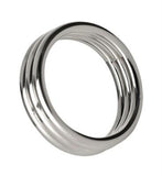 Echo 1.75 Inch Stainless Steel Triple Cock Ring