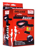 Deluxe Vibro Erection Assist Hollow Silicone Strap On