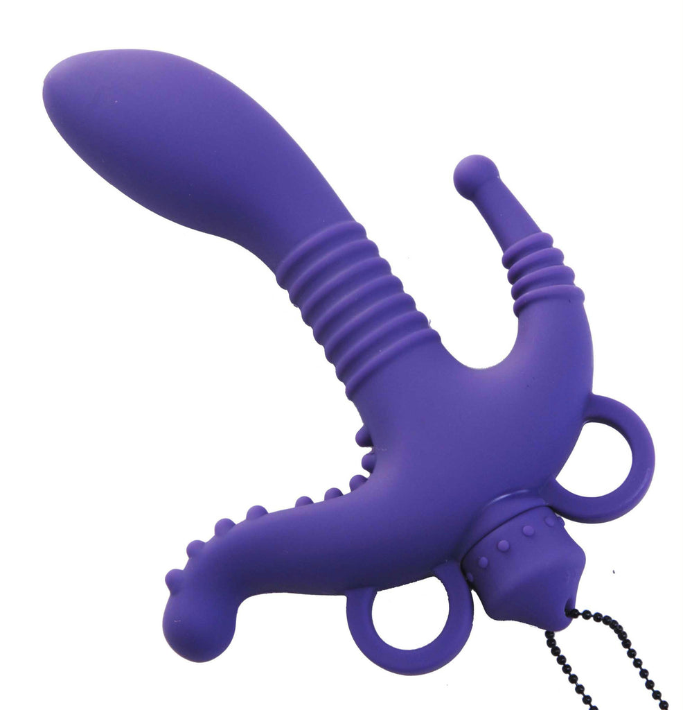 3 Way Vibrating Silicone Stimulator