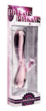 Sattva Rabbit Style Glass Dildo