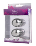 Bijoux Stainless Steel Kegel Balls- 1.15 Inch