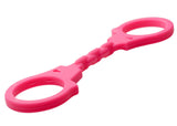 4 Play Pink Silicone Handcuffs