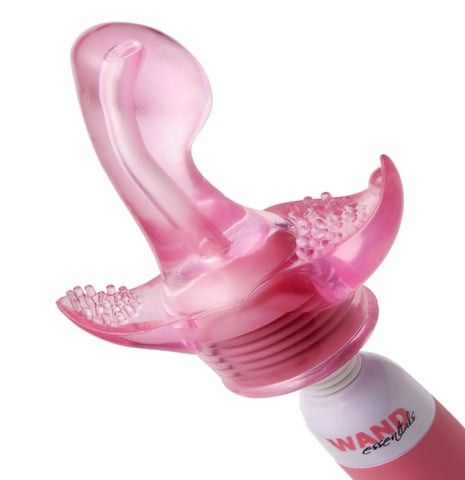 Double Sided Pink G-Spot Wand Attachment