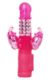 Triple Pleasure Rabbit Vibe With Anal Stimulator