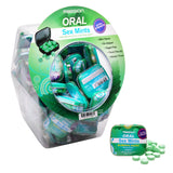 Oral Sex Mints with Numbing Agent Retail Fishbowl Display- 60 Piece Display