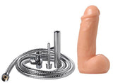 Shower Enema System with Dildo Tip Attachment