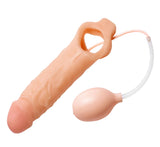 Realistic Ejaculating Penis Enlargement Sheath- Packaged