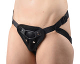 Sutra Fleece-Lined Strap On with Vibrator Pouch