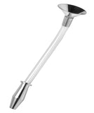 Stainless Steel Ass Funnel with Hollow Anal Plug