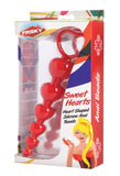 Sweet Heart Silicone Anal Beads