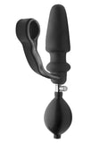 Exxpander Inflatable Plug with Cock Ring and Removable Pump