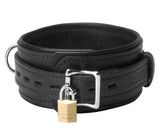 Black Premium Leather Bondage Essentials Kit