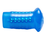 Blue Beaded Pussy Stroker