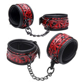 Crimson Tied Wrist and Ankle Bondage Kit