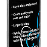 Passion Hybrid Water and Silicone Blend Lubricant- 8 oz