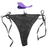 Vibrating Panties with Curved Silicone Vibe