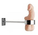 Locking Mounted CBT Scrotum Cuff with Bar