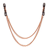 Copper Double Chain Nipple Clamps