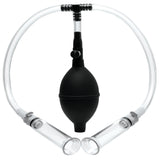 Nipple Pumping System with Dual Detachable Acrylic Cylinders