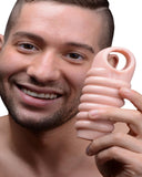 Really Ample Ribbed Penis Enhancer Sheath