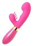 Petal Paradise 10x G-Spot Vibe with Clit Stimulator