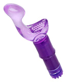 Purple Dual Pleasure G-Spot Kiss Vibe