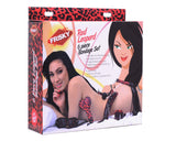 Red Leopard 6 Piece Bondage Set