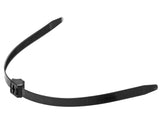 Black Zip Tie Police Cuffs- 10 Pack