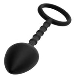 Imbed Silicone Anal Plug and Cock Ring